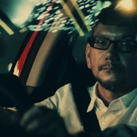 Hideaki Anno in Honda Civic