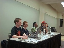 Holding the Evangelion Panel